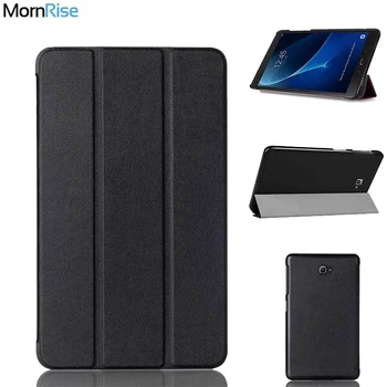 

Premium Magnetic Smart Cover for Samsung Galaxy Tab A 2016 10.1 Case For A6 T580 T585 Leather Case Tablet Stand Trifold Fundas