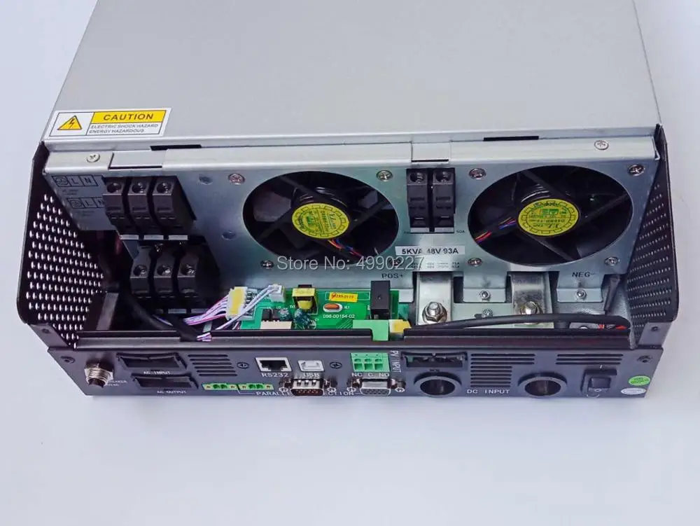 5KVA инвертор с чистым синусом Гибридный солнечный инвертор 48В 230V Встроенный 50A ШИМ Контроллер заряда и AC Зарядное устройство с параллельным набор внутри