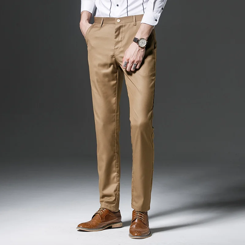 2017 New Men's Business cotton suit Pants men casual formal Dress Male Man High Quality Trousers Free shipping 2017 New Men's Business cotton suit Pants men casual formal Dress Male Man High Quality Trousers Free shipping
