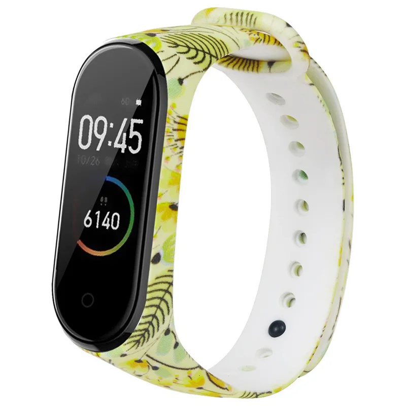 Спортивный Браслет Xiaomi Mi Band 4 сменный цветной ремешок для Miband умный