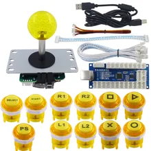 Arcade DIY Kit LED Arcade LED Button Controller Joystick Zero Delay Encoder Board for PC PS3 Mechanical Keyboard Switch