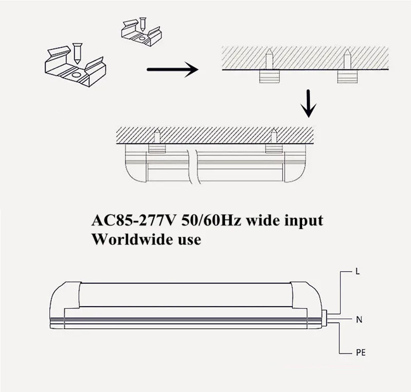 30 шт./лот SMD2835 светодиодный трубки T5 лампа 2ft 3ft 4ft 100lm/w AC110V 220 В 230 В 240 В 50/60 Гц G5 интегрированы 18 Вт 1,2 м T5 светодиодный light tube