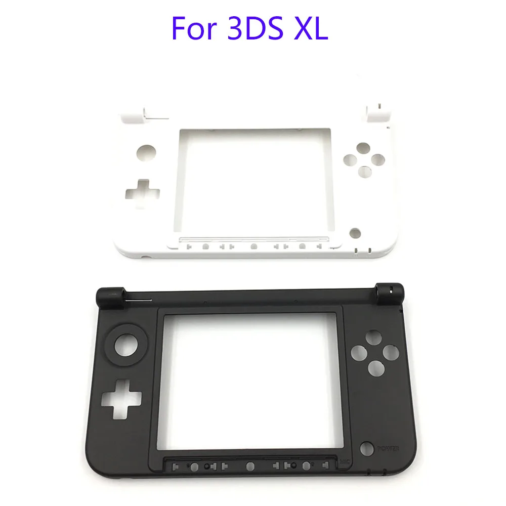 Для nintendo 3DS XL LL запасная шарнирная часть черная матовая Нижняя средняя оболочка/корпус