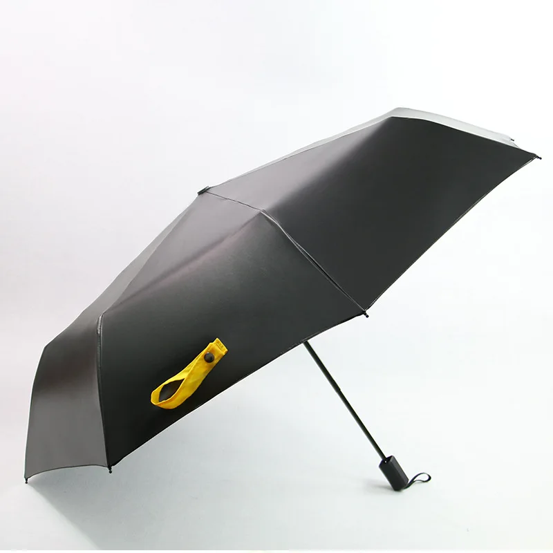 Double Layer Black Coating Umbrella Sun Protection Windproof Umbrella