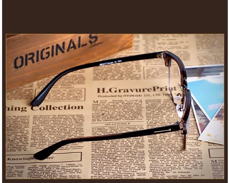half frame glasses frame (10)