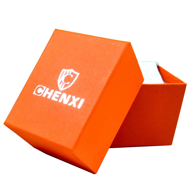 

CHENXI Brand Gift watch box Fashion watch Box packing Paper Top quality Watch Case luxury box for watches