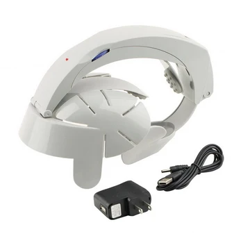 

Electric Head Massager Brain Massage Relax Acupuncture Points Gray Relaxing