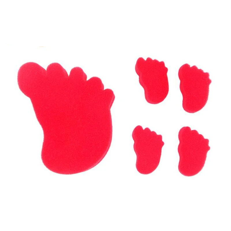 

5 Pcs/Set Magic Sponge Changing Feet Magic Tricks Prop Kid Toys Close Up Magic Toy One Big Feet And 4 Small Feet Magic Props