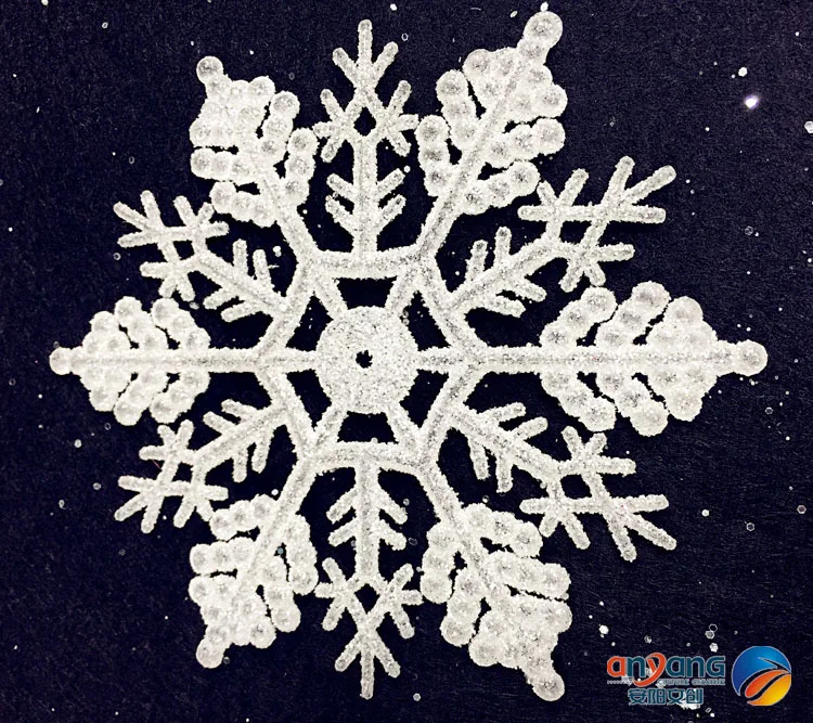

Christmas ornaments window decorated decorated snow and ice effect scene Acrylic snowflake diamond effect 2