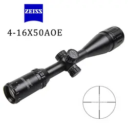 Лидер продаж Optische Zicht Zeiss 4-16x50 остроумие краткое наценка оптика Riflescope ехал En Groene Richtkruis волокно оптический вид Снайпер Jacht