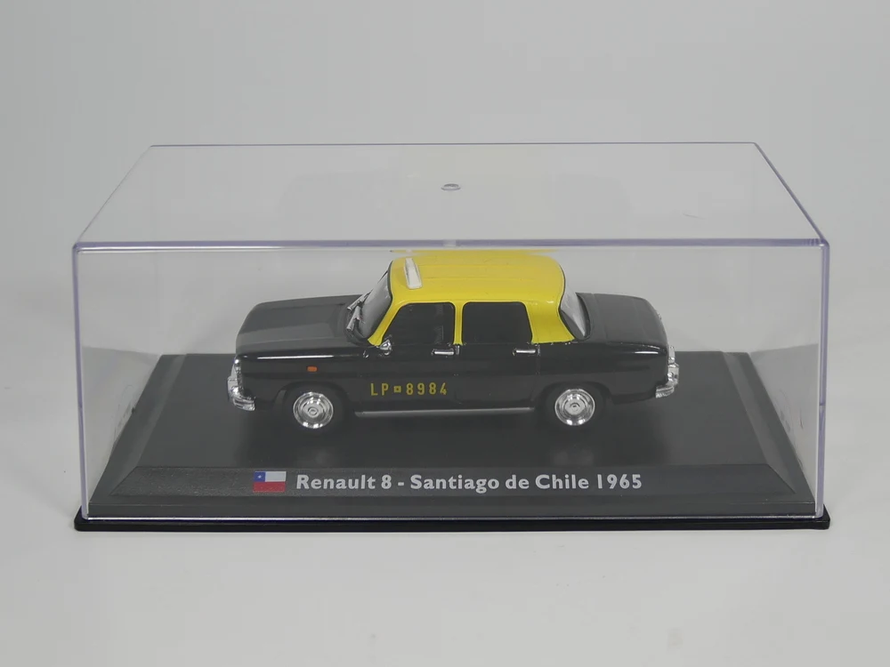 Leo модель 1:43 Renault 8 1965 такси Чили такси литой модели автомобиля