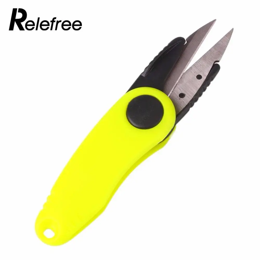 Relefree рыболовные снасти складной нож плоскогубцы для рыбного использования складные ножницы для резки оплетки лески резак инструмент