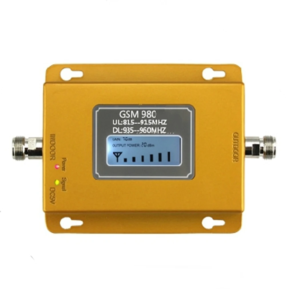 2016 GSM signal repeater GSM signal booster 20dbm LCD display cell phone signal booster amplifier