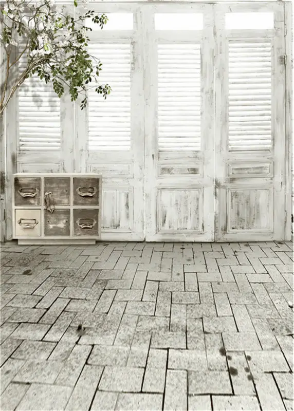 Brick Wall Baby Background Photo Studio Props Vinyl 5x7ft or 3x5ft Children Window Photography Backdrops jiegq154