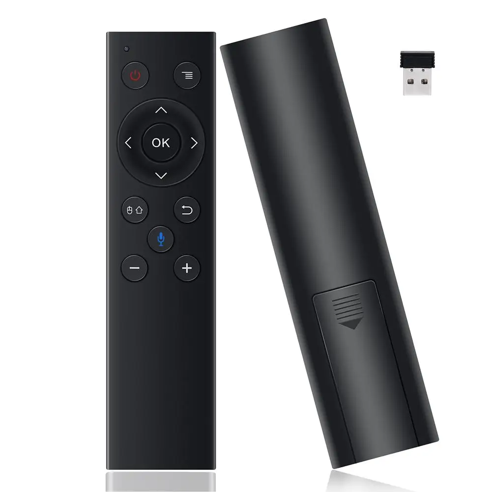 Q7 летяга Bluetooth Голос Управление пульт дистанционного управления для Smart ТВ 2,4G Микрофон Голос гироскопа Универсальный Беспроводной инфракрасный ТВ коробка