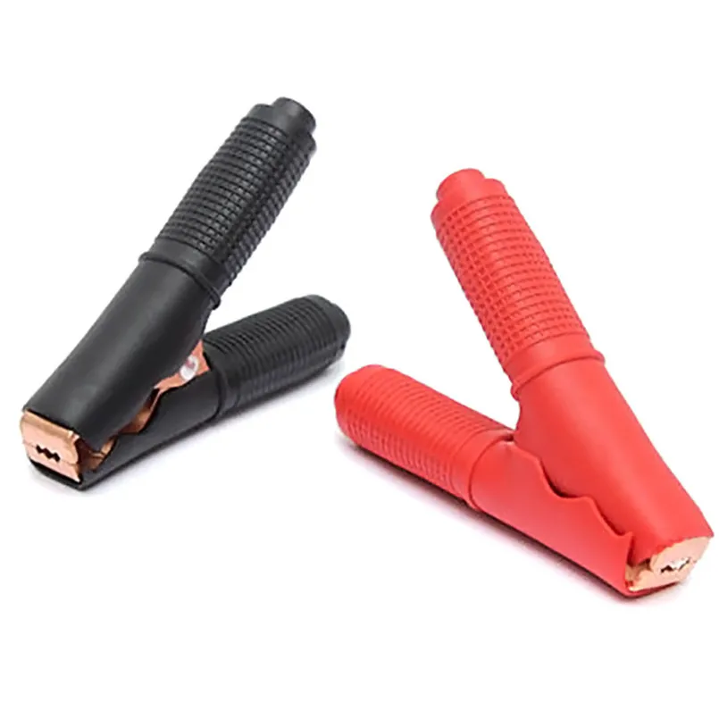 

2Pcs Crocodile Clips Set Crocodile Battery Clip Crocodile Crocodile Clips 100A drop shipping New arrival
