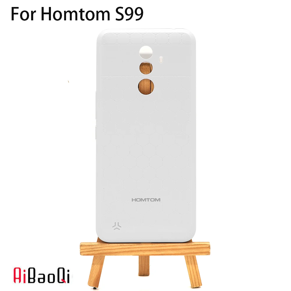 AiBaoQi новый оригинальный Homtom S99 Батарея чехол Защитный задняя крышка для 5 дюймов