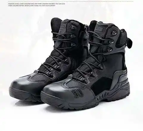 ESDY 6,0 армейские тактические военные кроссовки для пустыни из воловьей кожи дышащие ботинки Delta commandos камуфляжная черная уличная походная обувь