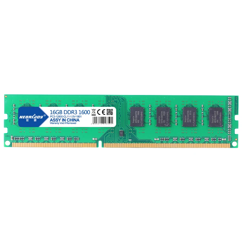 Heoriady ddr3 8 Гб 1600 МГц ОЗУ 2 ГБ 4 16 опциональный настольный компьютер 1333