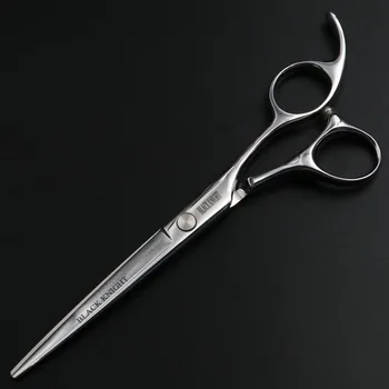 

Black Knight 6.5 Inch Cutting Scissors Professional pet Shears hair Hairdressing Barber Scissors Human & Dogs & Cats