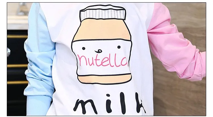 little teenage girls t-shirt character girls tops blue white pink patchwork tees girl tshirt 2016 spring autumn kids clothes 6 7 8 9 10 11 12 13 14 15 16 years old big little teenage girls long sleeve t-shirts children clothing (12)