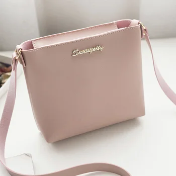 

2019 Fashion For Women Solid zipper Shoulder Bag Crossbody Bag Messenger Phone Coin Bag Small korean Style Bolsas Feminina Saco