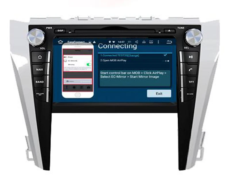 Excellent 8" Quad core Android Car DVD Player with TV/BT GPS 3G WIFI,Audio Radio Stereo,Car PC/multimedia headunit for Toyota CAMRY 2015 5
