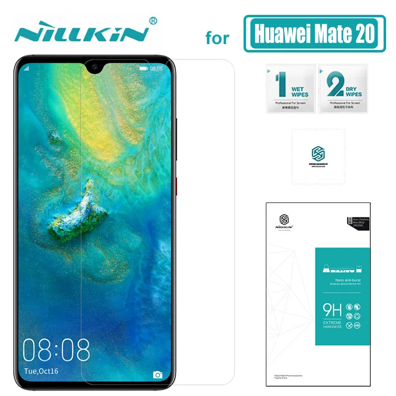 Nillkin huawei mate 20 стекло изумительное 9H жесткое ультратонкое закаленное стекло mate 20 Защитная пленка для экрана для huawei mate 20 стекло Nilkin