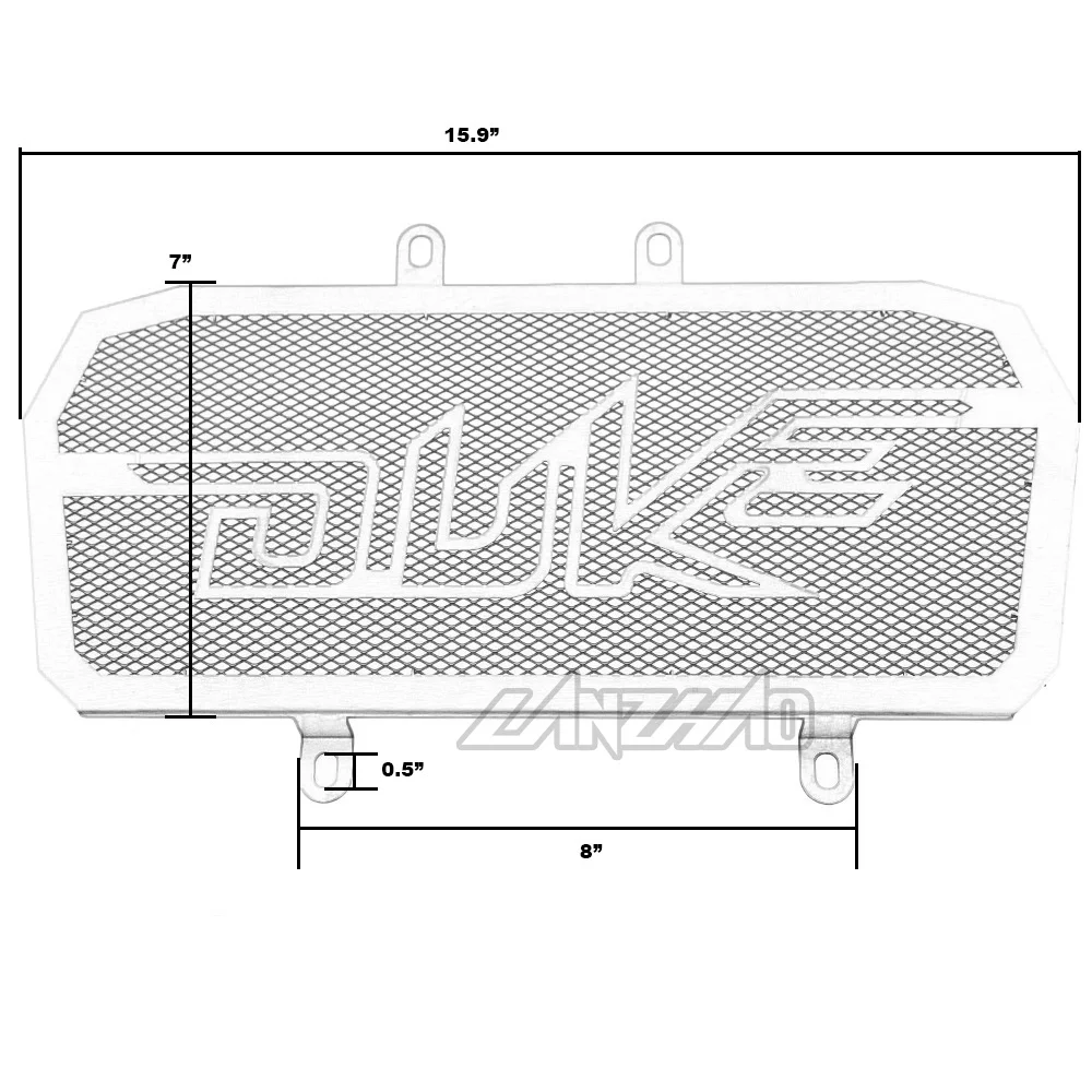 KTM DUKE RADIATOR GUARD (1)