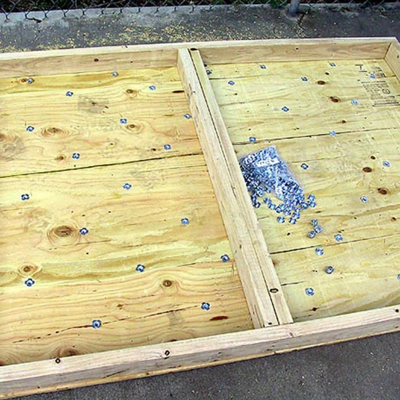 3/8 дюйма 12 т гайки 100 шт тройник гайка. Для дерева скалолазания Cabinetry|Гайки| |
