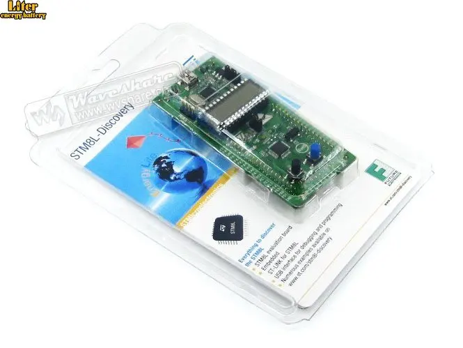 STM8 плата STM8L-DISCOVERY STM8L152C6T6 STM8L оценочная макетная набор открытий встроенный ST-Link |