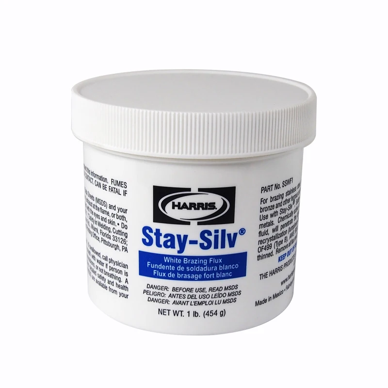 Imported from the United States Harris silver solder paste Harris Stay silv 454g white solder paste