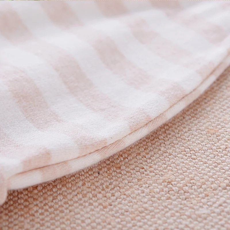 Organic Cotton Newborn Baby Hat Striped Cute Beanie For Newborn Girls Comfortable Newborn Tire Cap Spring Baby Boys Clothing (2)
