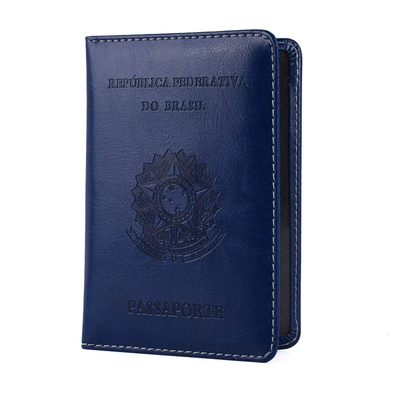 Держатель для паспорта из искусственной кожи в бразильском стиле, чехол для паспорта, чехол для путешествий