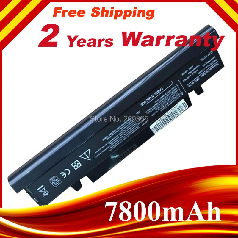 Аккумулятор для ноутбука SAMSUNG 7800 мАч AA-PLPN6LB AA-PLPN6LS AA-PLPN6LW AA-PBPN6LB NC110 NC210 NC208 NC215 AA-PBPN6LS |