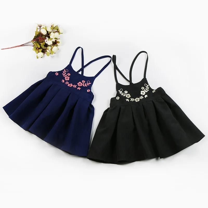 Roimyal/, новое модное платье для девочек на весну и осень, платье с изысканной ручной вышивкой, хлопковое платье-майка