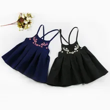 Roimyal/, новое модное платье для девочек на весну и осень, платье с изысканной ручной вышивкой, хлопковое платье-майка