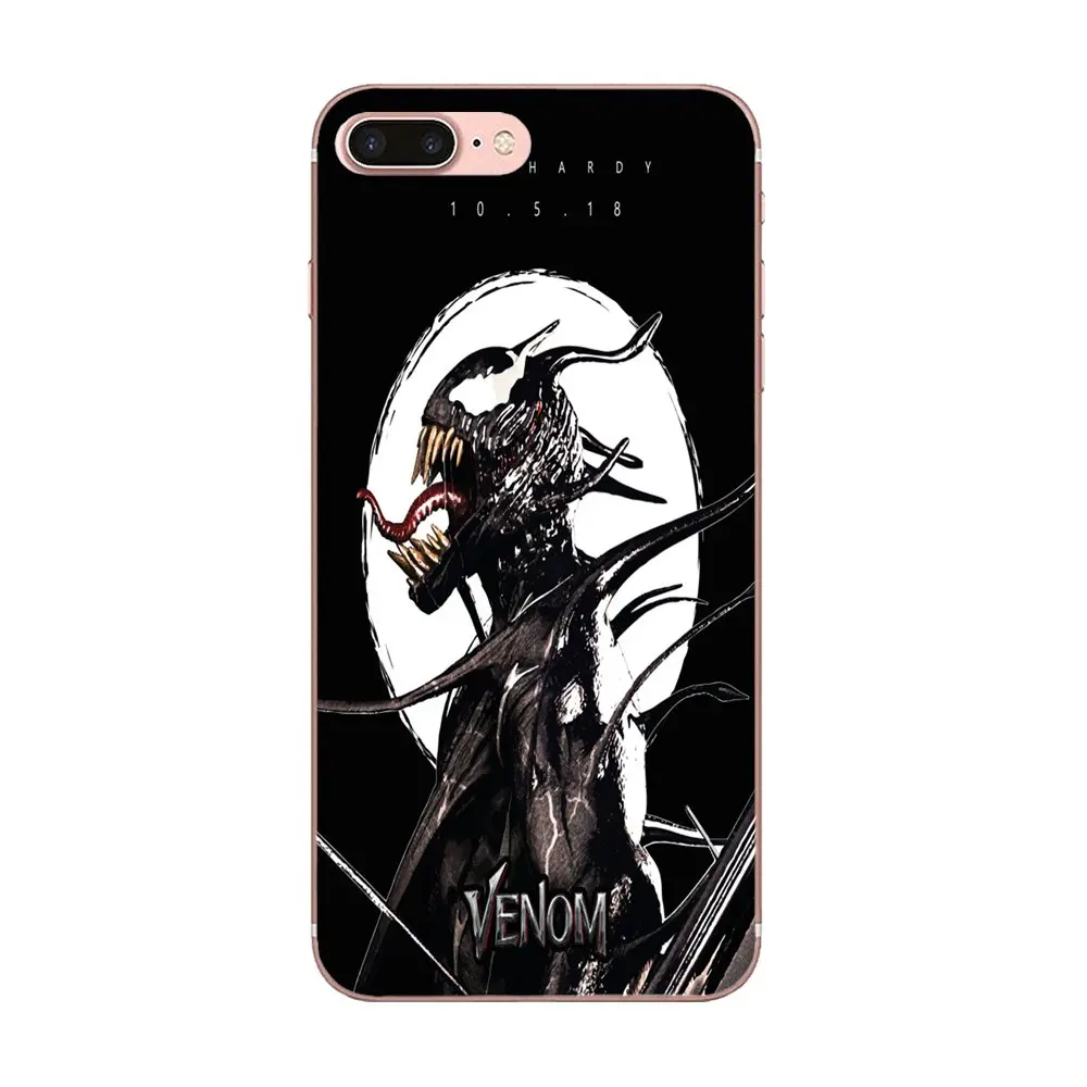 Восхитительная цветная задняя панель Venom для Huawei P7 P8 P9 P10 P20 P30 Lite Mini Plus Pro 2017 2018
