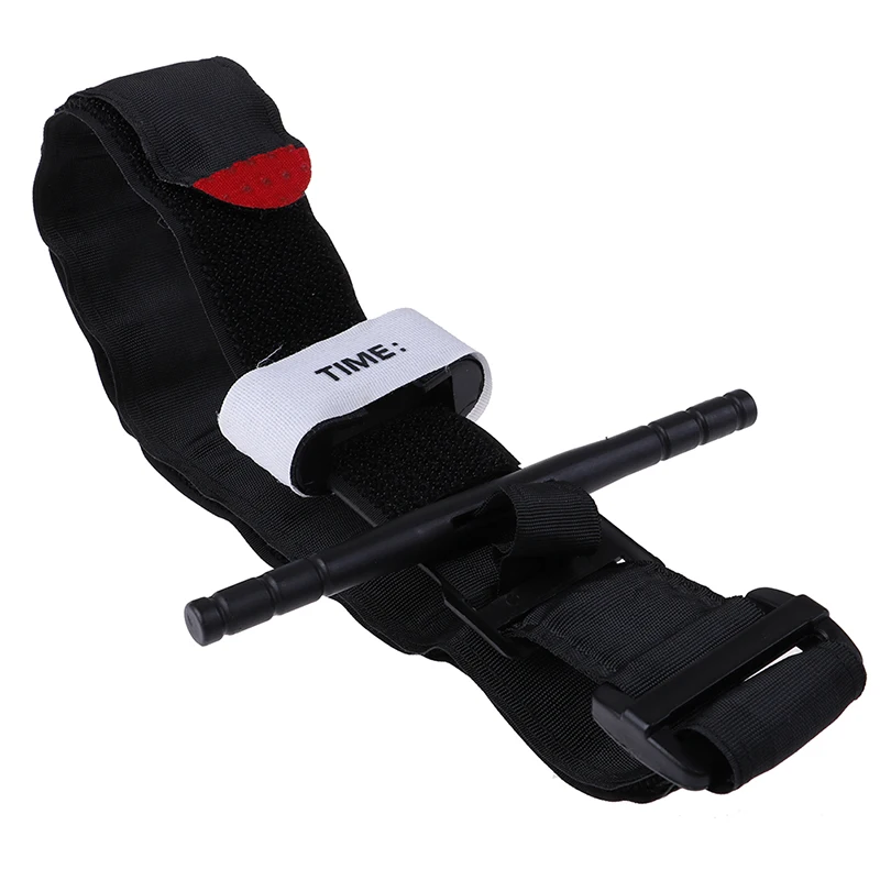 Открытый Туризм Портативный первой помощи Быстрый Медленный выпуск Пряжка медицина; Армия Тактический одна рука аварийный жгут-ремень