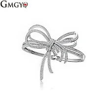 GMGYQ галстук-бабочка браслет для Модные украшения Для женщин s Аксессуары для Для женщин свадебные Юбилей подарок Ювелирные изделия из кристаллов