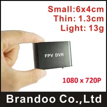 2017, маленький 1 канал 1080 P FPV-системы DVR, авто записи, 128 ГБ Micro SD, BD-300F от Brandoo