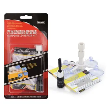 

Windshield Repair Kits DIY Car Window Repair Tools Glass Scratch Windshield Crack Repairing Polishing