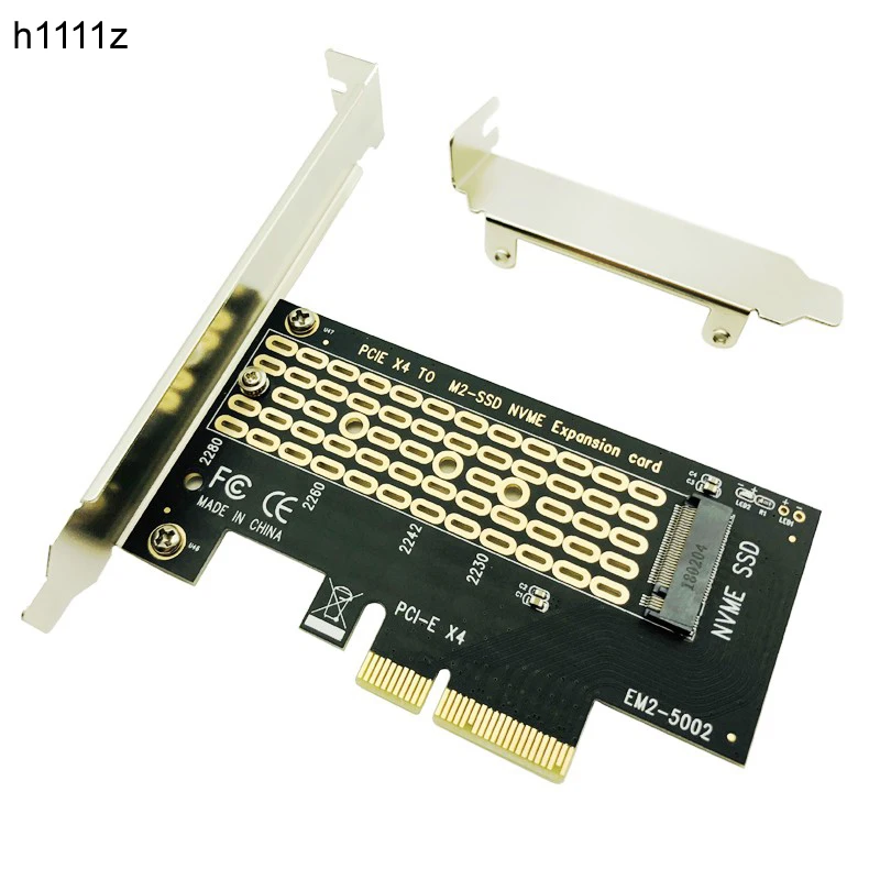 PCI Express E 3 0 X4 на M.2 NVMe M Key преобразователь интерфейса адаптер карта M2 PCIE SSD Riser для 2230