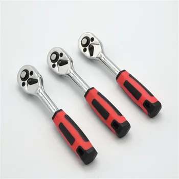 

1/4" High Torque Ratchet Wrench for Socket 24 Teeth Cr-v Quick Release Professional Hand Tools A Type