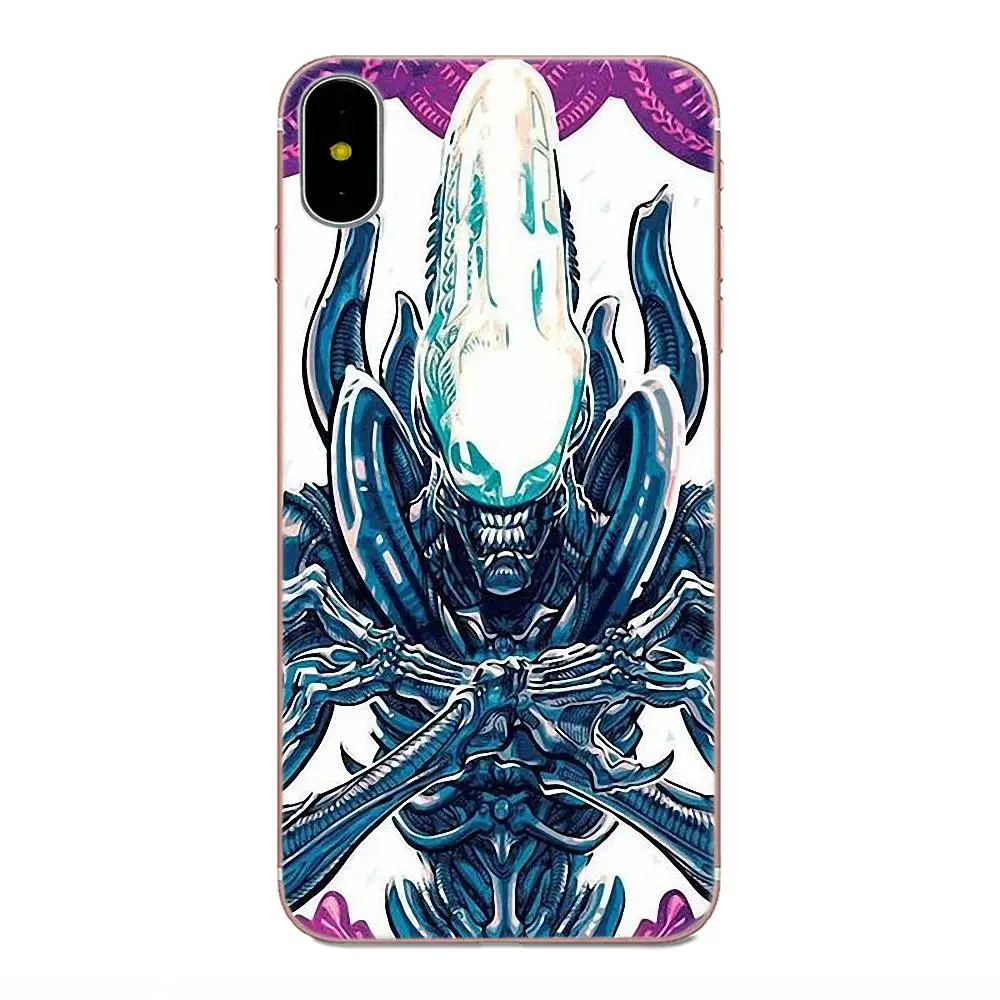 Чехол для Xiaomi Redmi Mi Note 7 8 9 SE Pro Lite Go Play с модным дизайном аниме Alien vs