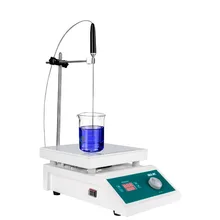 SH 4C Laboratory Digital Magnetic Stirrer Plate 20x20cm Ceramic Panel 0 2000RPM 5L Volume Heating Stirring