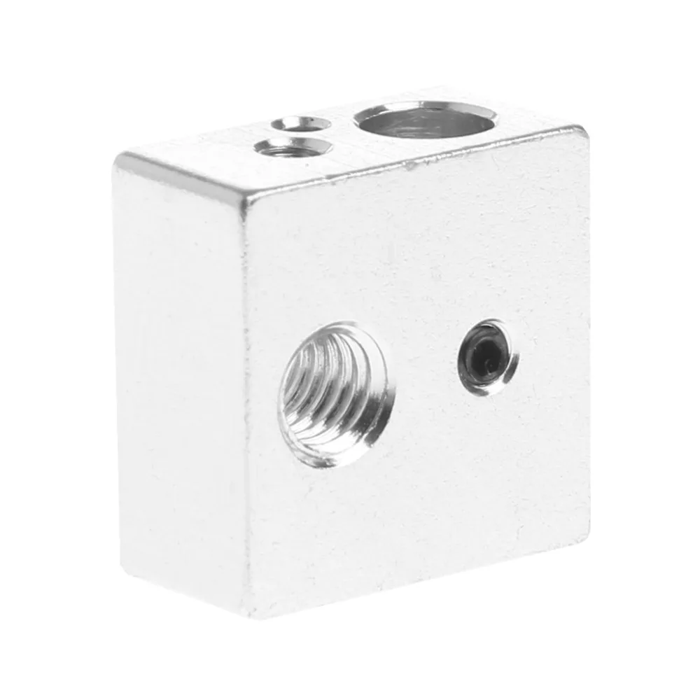 

Aluminium Heat Block Makerbot MK7/MK8 heated heating block 20*20*10mm for 3D printer tools