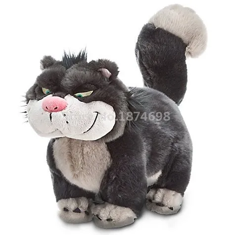 

Rare Cinderella Lucifer Cat Plush Doll Toy 35cm Cute Kids Stuffed Animals Soft Toys Dolls for Children Girls Gifts