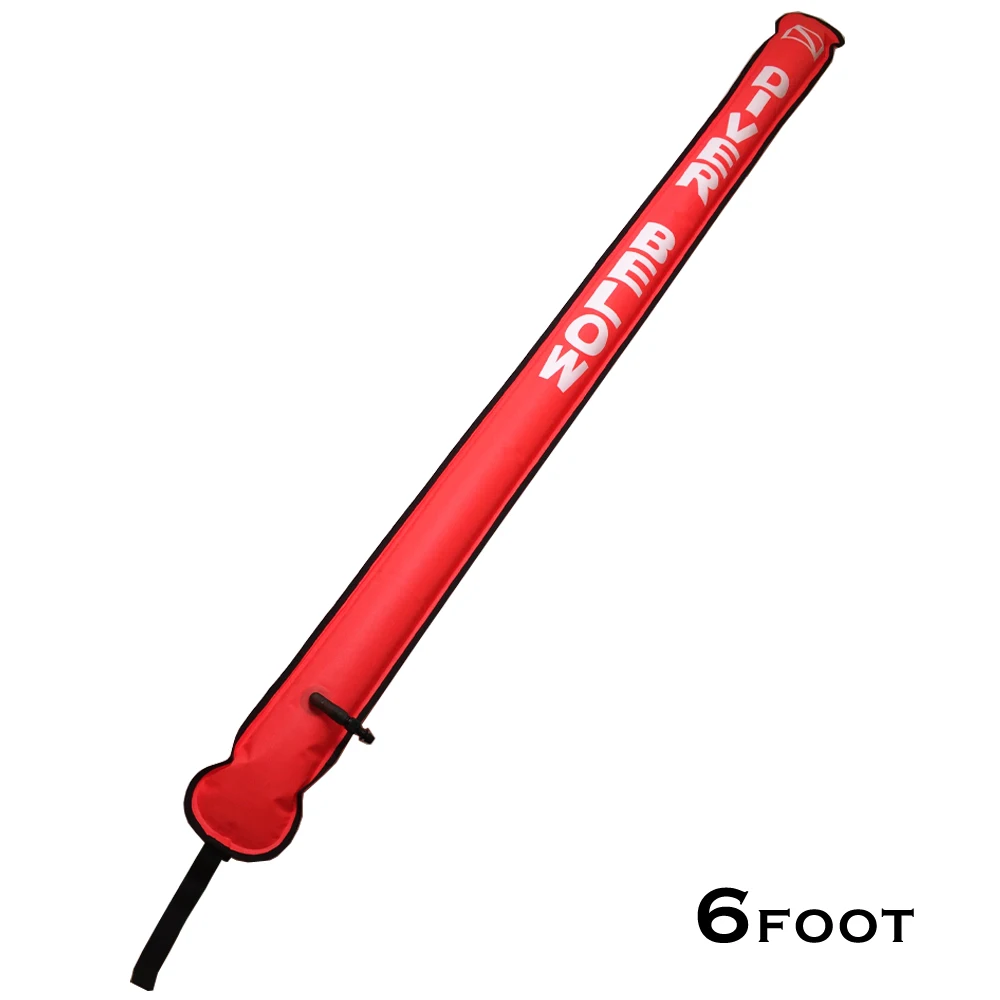 

Dive SMB surface marker bouy for dive below singal 6 foot 1.5M inflate orange scuba dive bouy