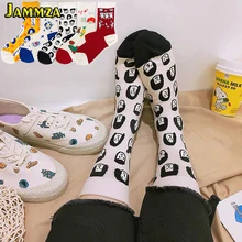 Женские Новые корейские модные носки милые Harajuku красочные с рисунком Забавный Хлопок Винтаж Meias для Мори девушка Повседневный стиль